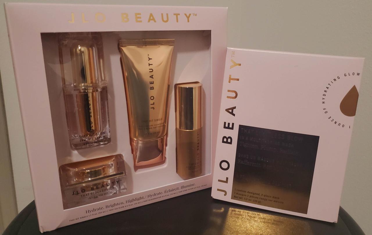 Jennifer lopez skincare